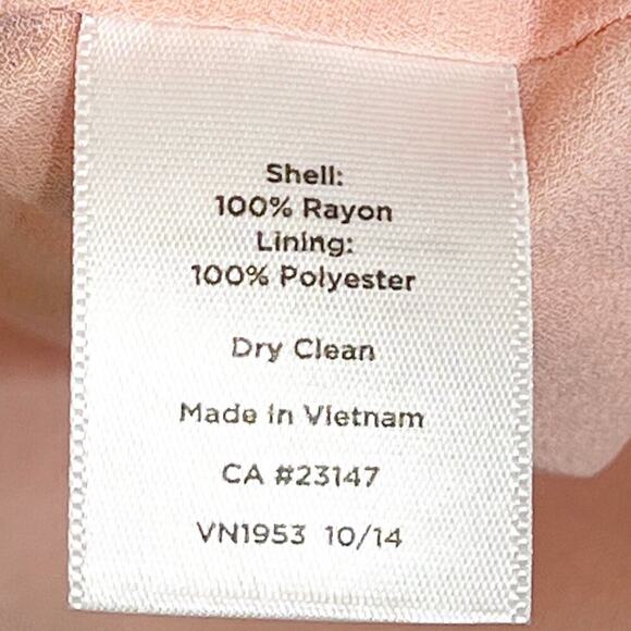 Talbots Pink Black Geometric Pleated A-Line Skirt - Picture 8 of 8